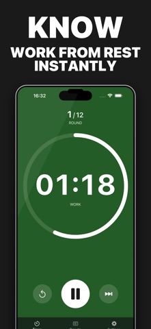 Boxing Timer: Round & Interval Screenshot 2 of 9