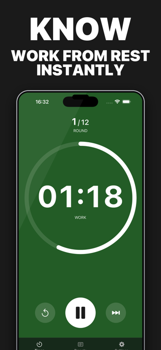 Boxing Timer: Round & Interval Screenshot 2 of 9