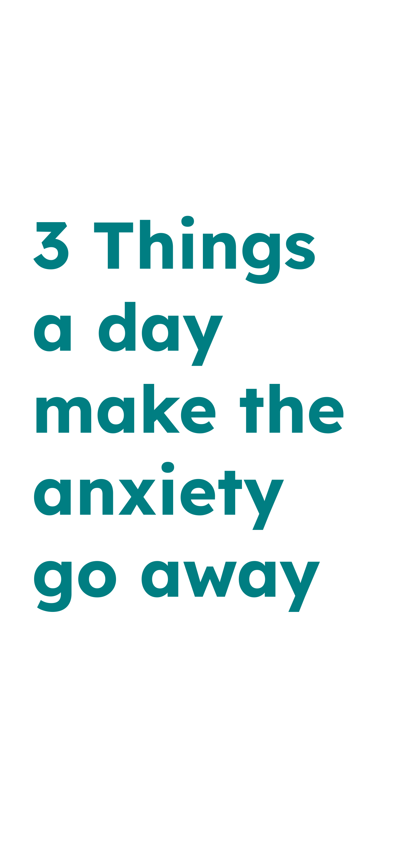 To do list - 3 Things
