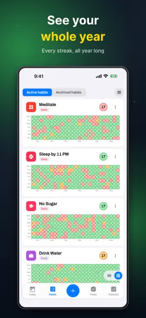 Habit Tracker - HabitGenius screenshot 3