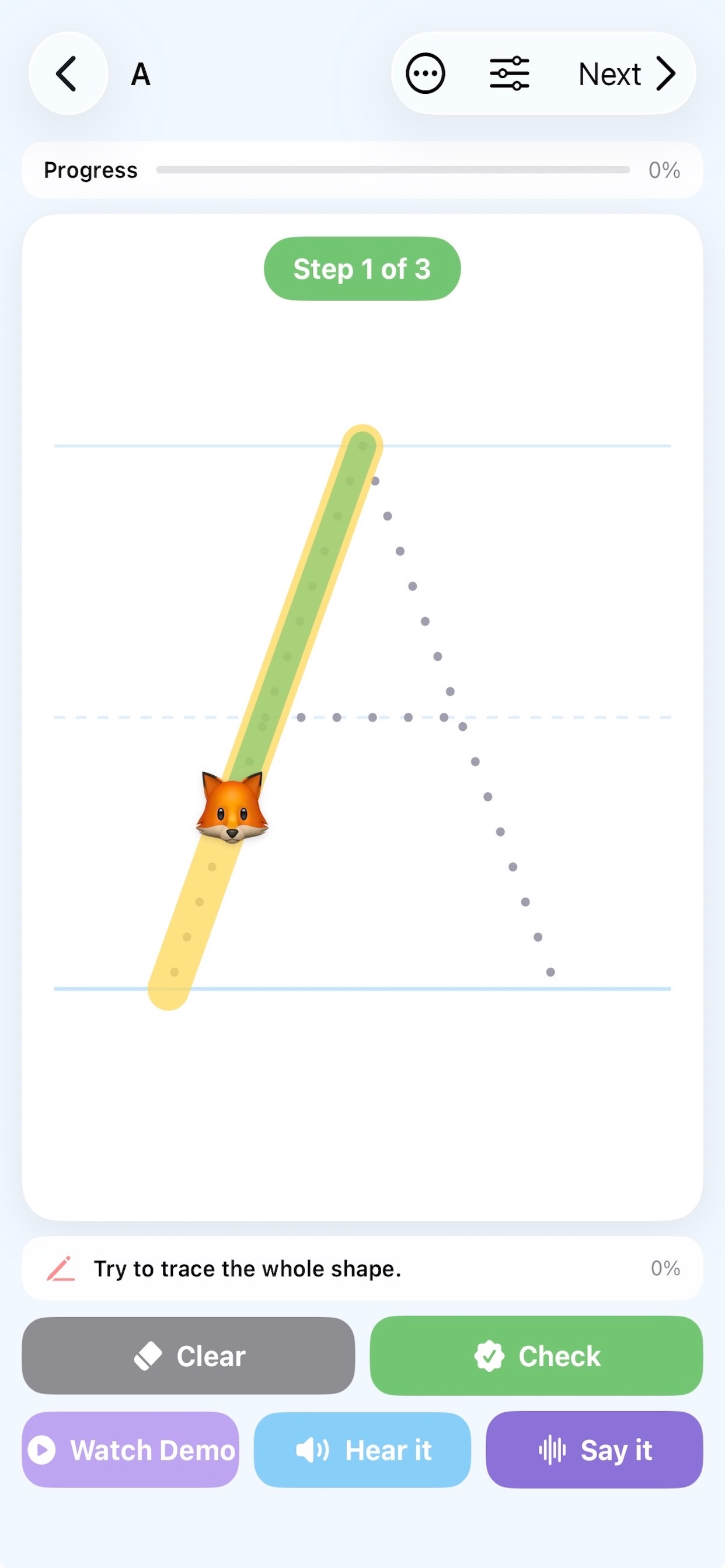 Young Writer: ABC Tracing screenshot 5