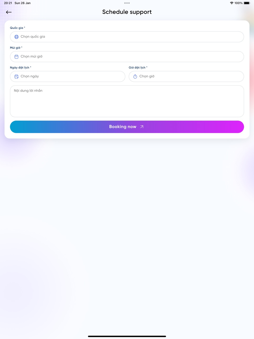 iPad screenshot