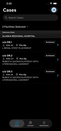 HCA Symphony iPhone Screenshot 5