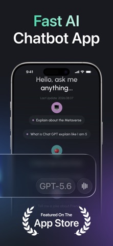 AI Chat Bot  ◎ No Filter GPT iPhone screenshot 2 — productivity app by AppYogi Software Pvt. Ltd.