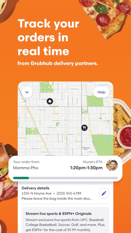 Grubhub: Food Delivery screenshot-4