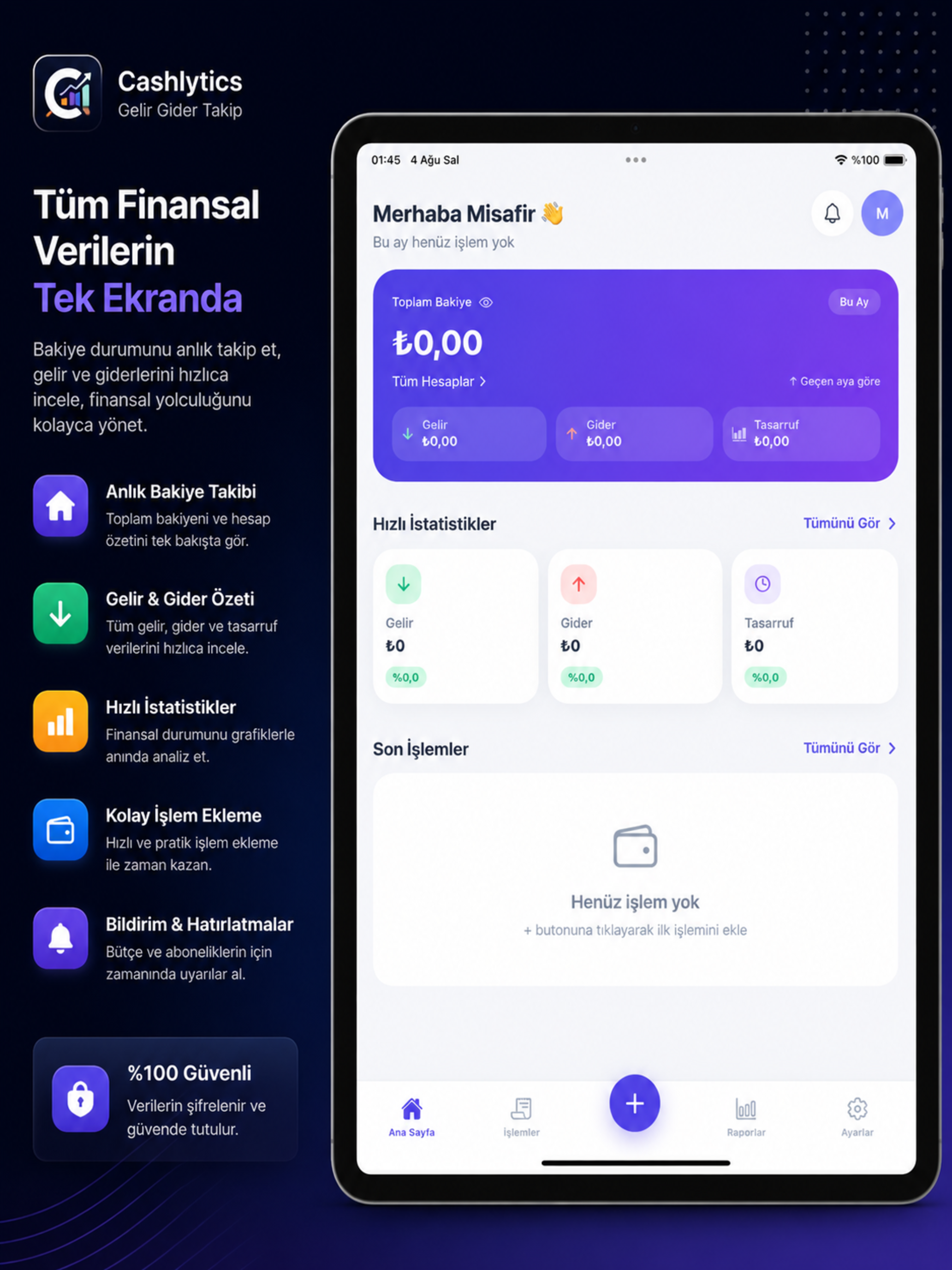 Cashlytics - Gelir Gider Takip screenshot 6