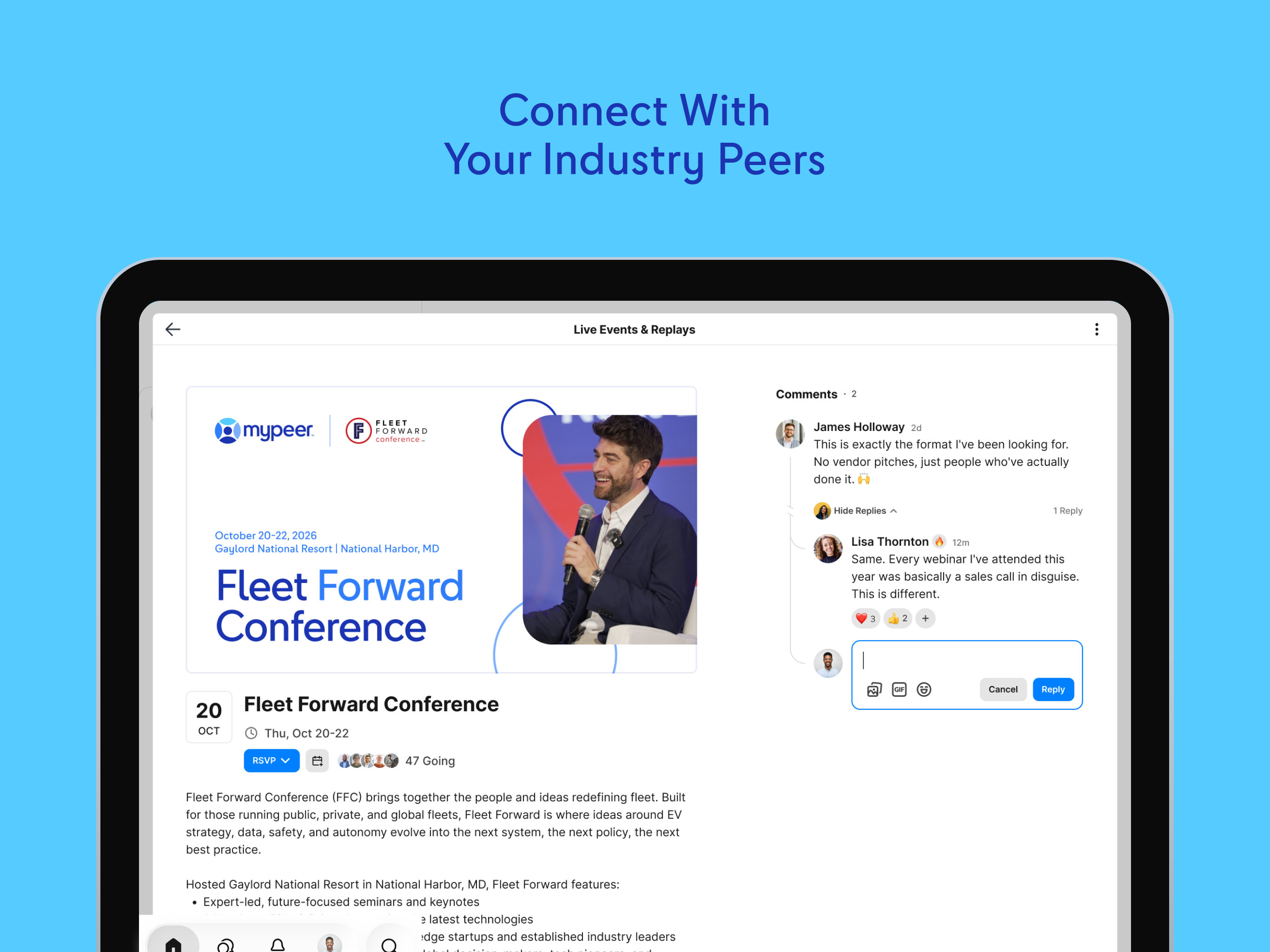 MyPeer: Professional Network screenshot 5