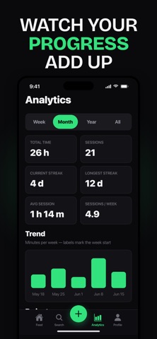 Metrono: Practice Journal screenshot