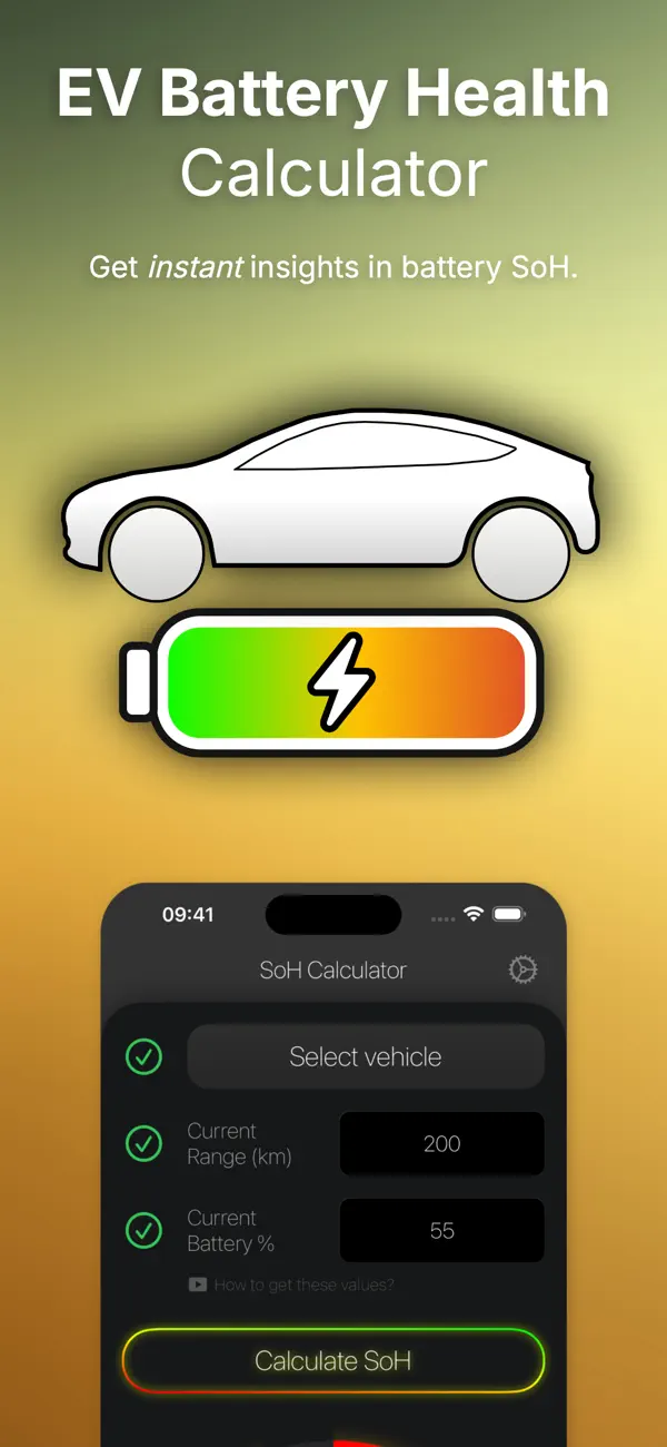 Screenshot #1 pour SoH Calculator