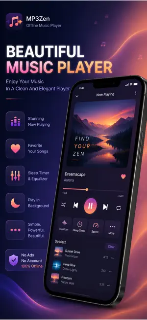 Offline Music Player: MP3Zen screenshot 4