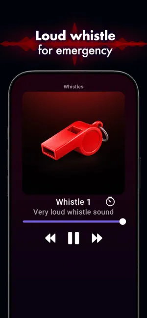 Whistle App: SOS Alarm screenshot 2