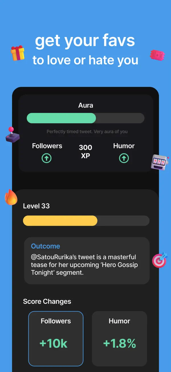 status - sims but social media iPhone Spiel Screenshot 1 – Unterhaltung