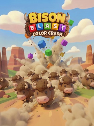 Bison Blast iPad screenshot