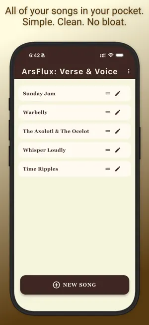Verse & Voice: Songbook screenshot 1