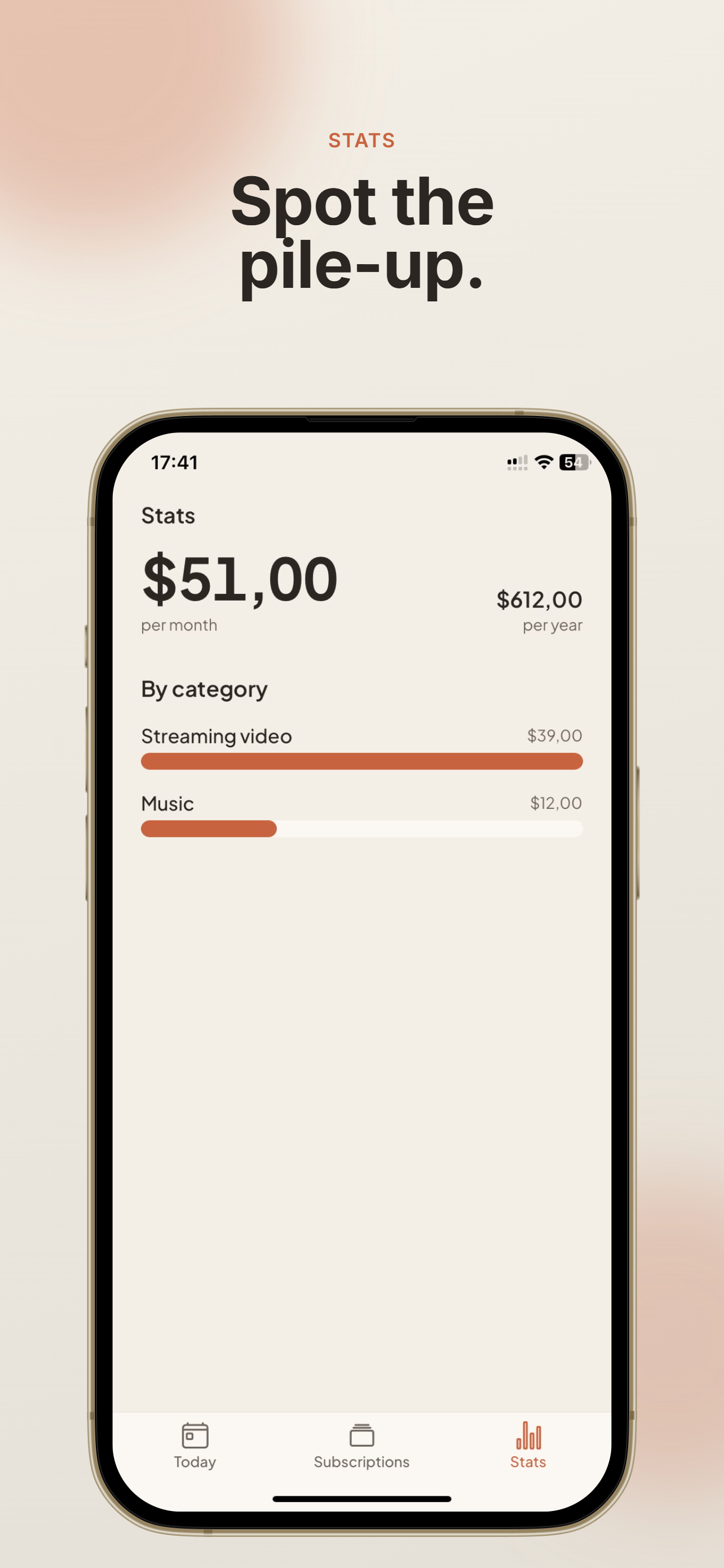 Subscription Tracker - Subba