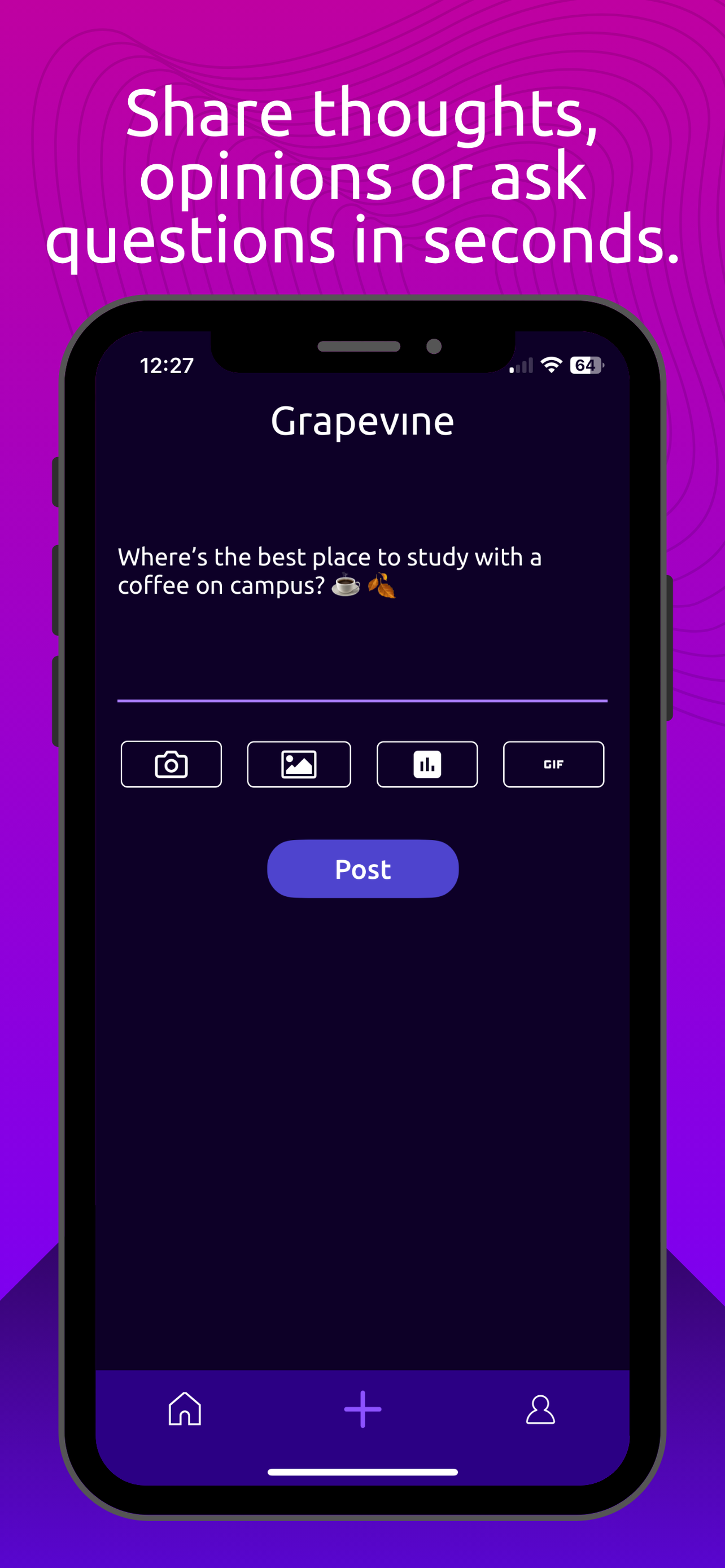 Grapevine Uni screenshot 3