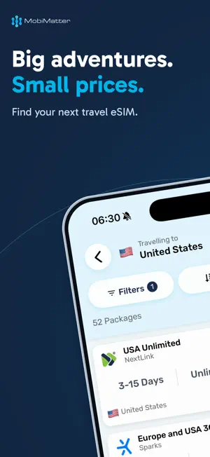MobiMatter: eSIM Marketplace screenshot 1