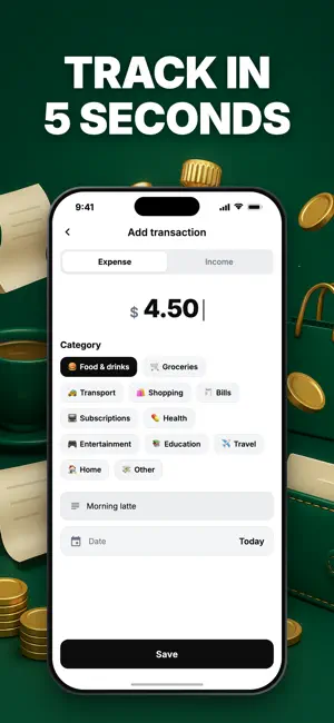 Finora: Money Tracker & Budget screenshot 4