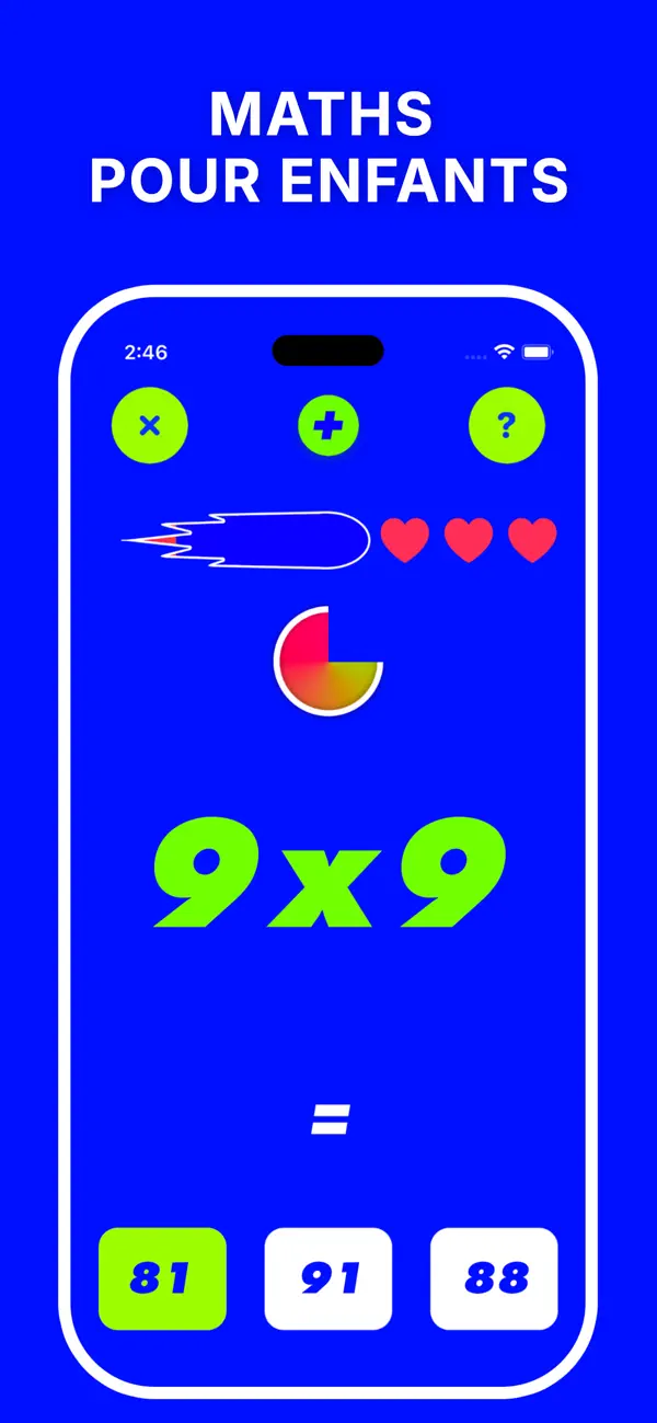 Screenshot #2 pour Table de multiplication 7+ SM