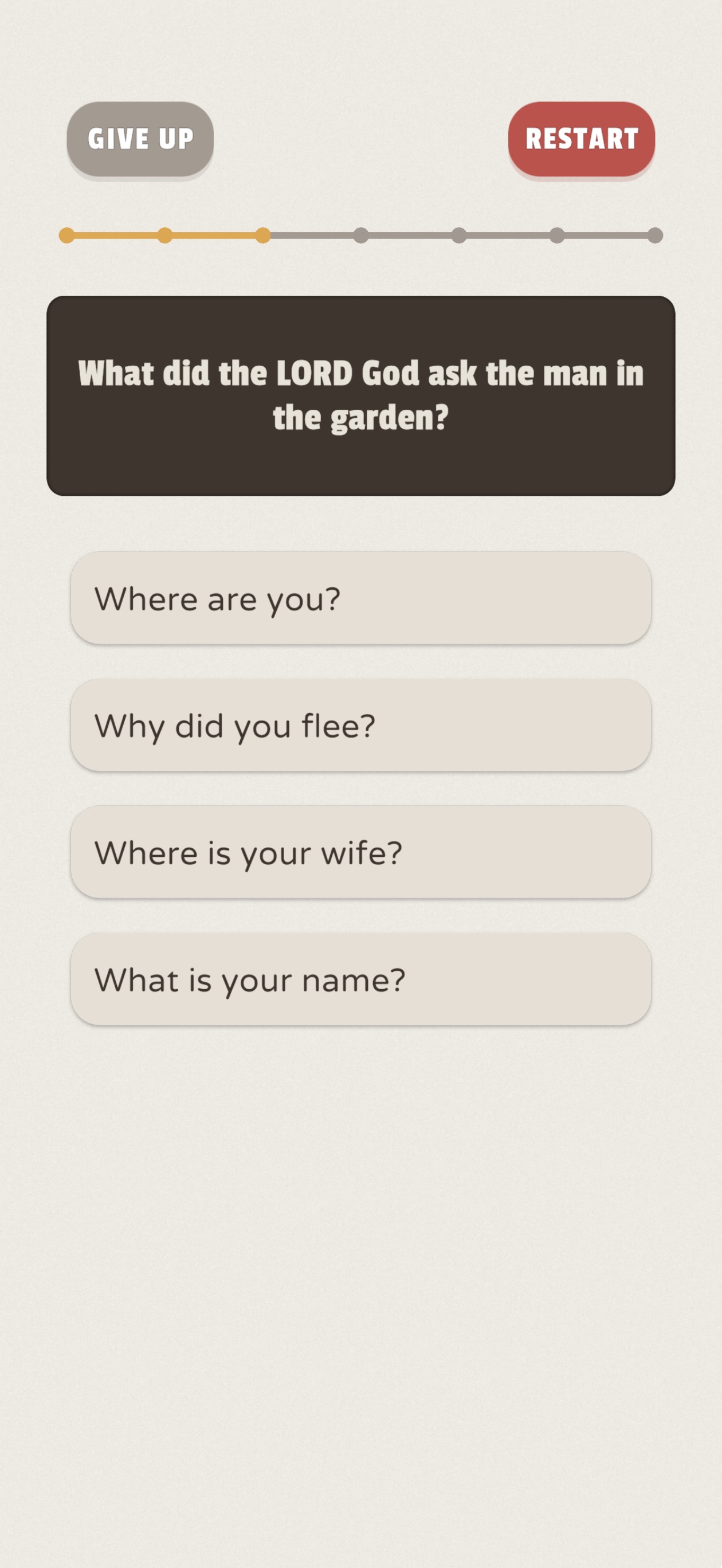 Screenshot 5 of Bible Journey: Quiz & Puzzle