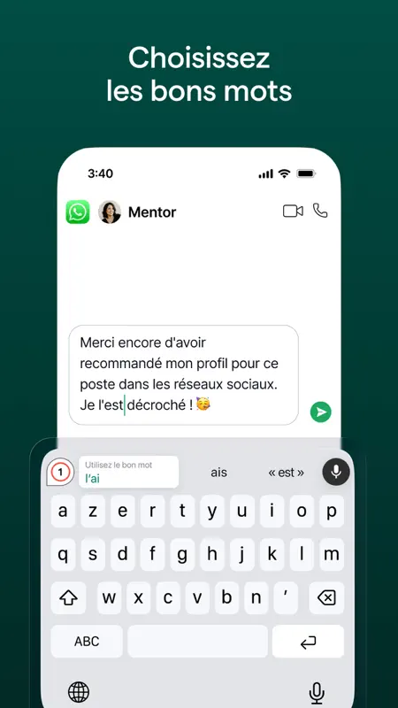 Grammarly: clavier IA & notes screenshot 3 of 10