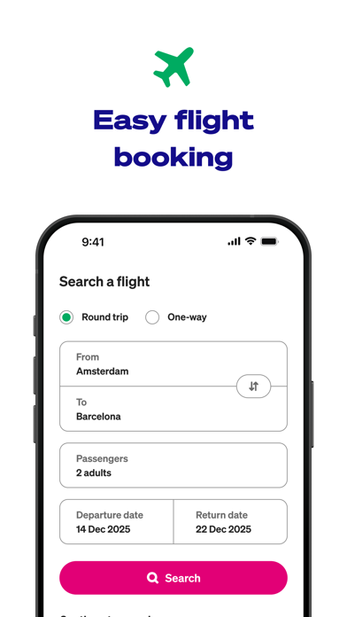 Screenshot 2 of Transavia App
