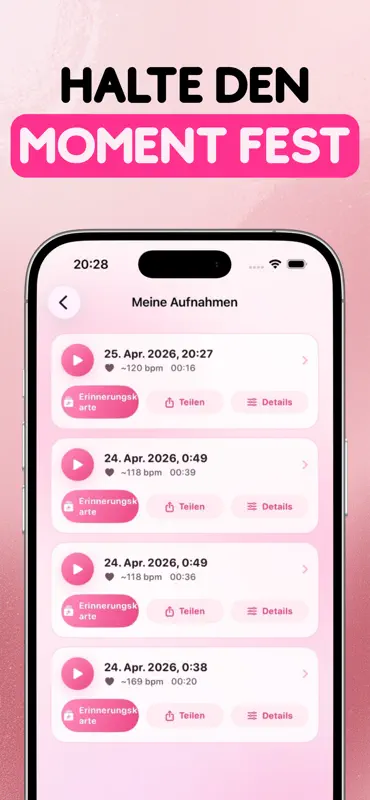 Baby Herzschlag Hören - Pulsi screenshot 3 of 5