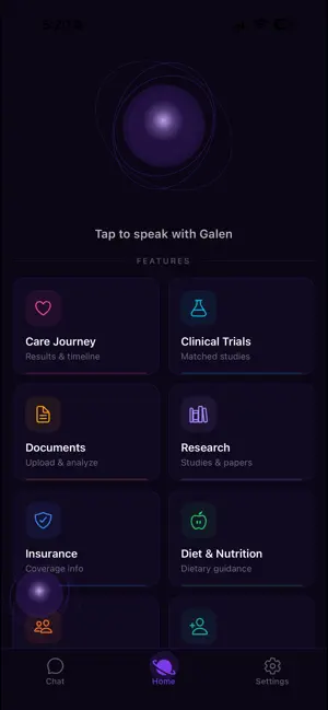 Galen Cancer Navigator screenshot 2