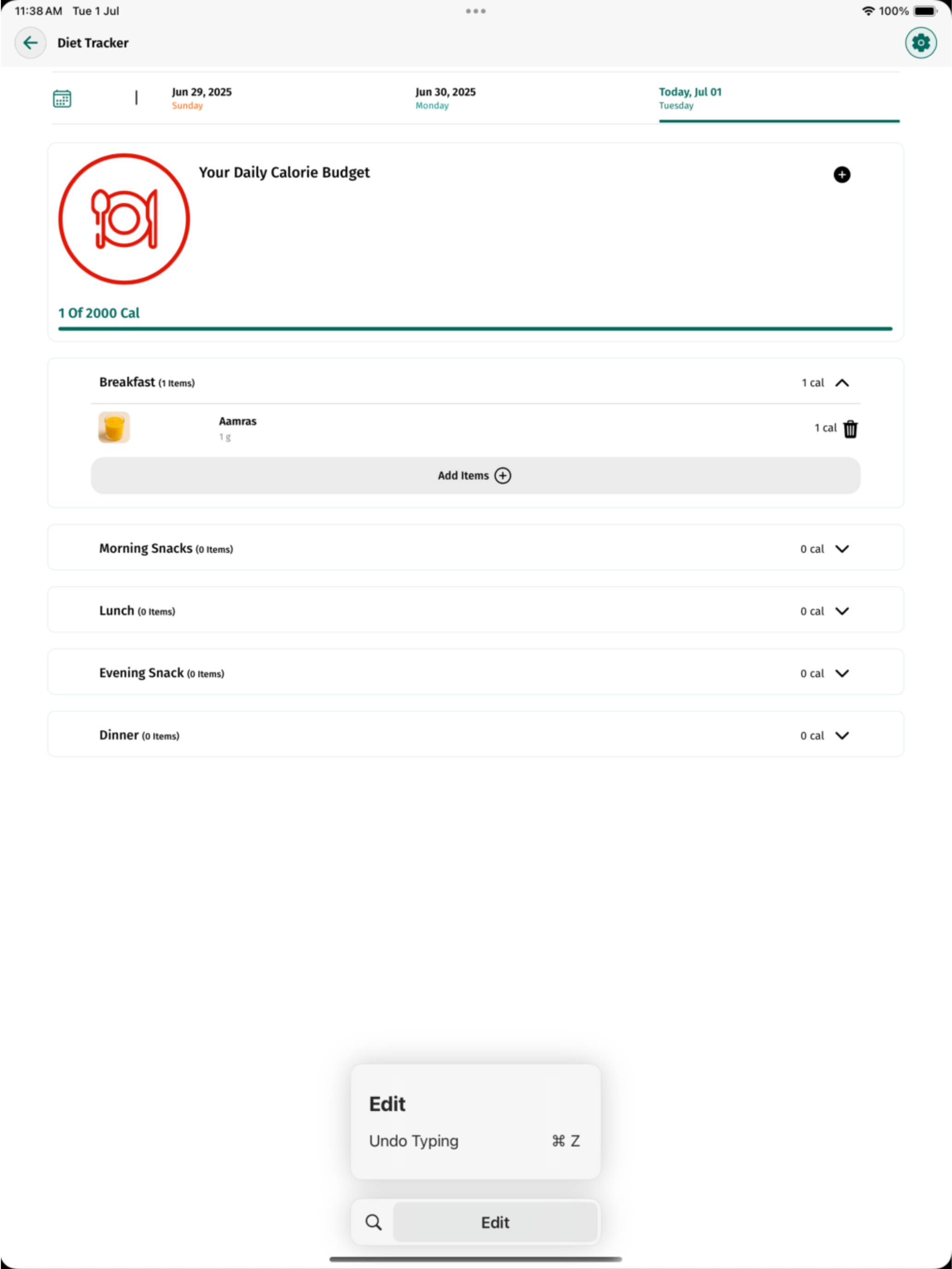 Fitness Edge screenshot 4