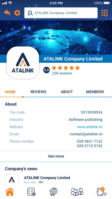 ATALINK Screenshot