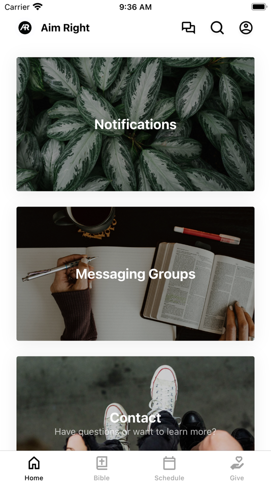 #1. Aim Right (iOS) 由: Aim Right Ministries