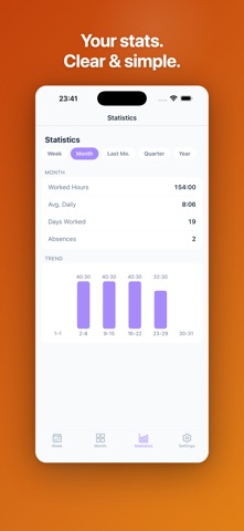 Taime - For shift workers Screenshot 4 of 5