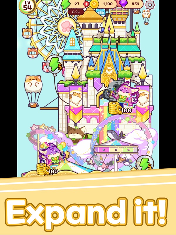 Merge Cat Cafe : Coffee cat screenshot 7