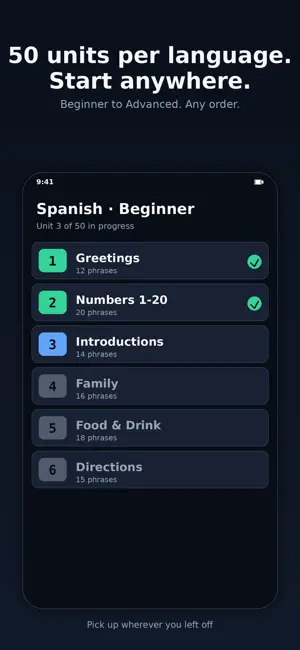 Hands-Free Lingo: Audio Tutor screenshot 2