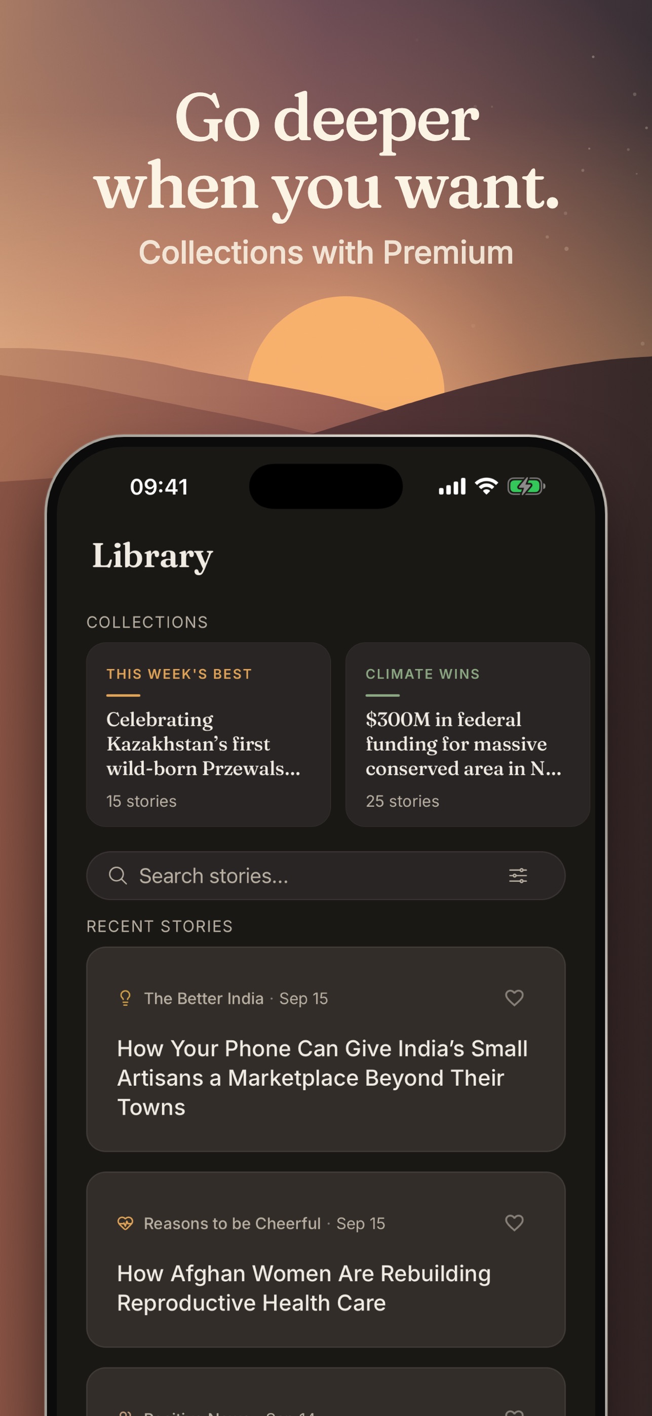 Screenshot 5 of Daymend: Daily Good News