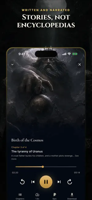 MythologyNow: Audio Myths screenshot 4
