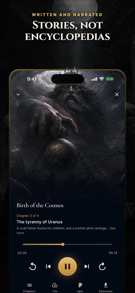 MythologyNow: Audio Myths screenshot 4