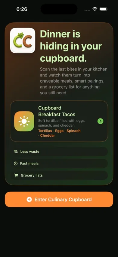 Culinary Cupboard screenshot 1