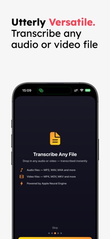 Utterly - AI Transcription screenshot