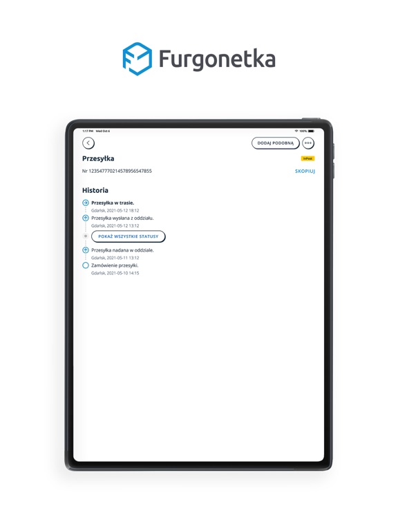 Screenshot #6 pour Furgonetka - nadawanie paczek