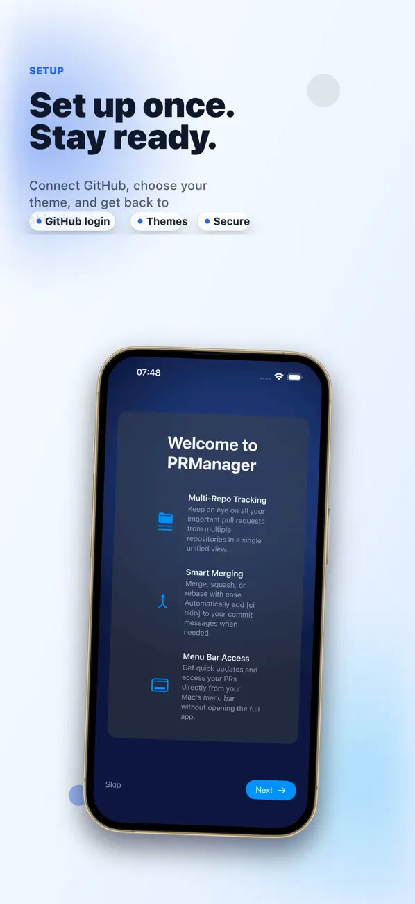#5. Pull requests Manager (iOS) di: Antoine Barrault