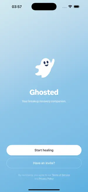 Ghosted - Breakup Recovery App screenshot 1