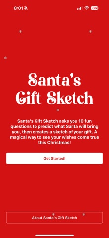 Santa's Gift Sketch screenshot