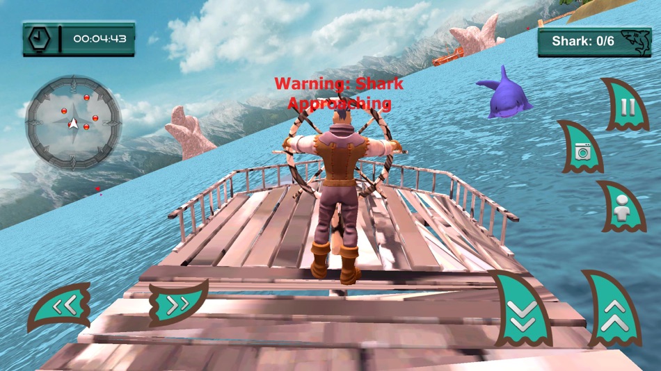 #5. Megalodon Sea Monster Survival (iOS) 由: Junaid Ghani