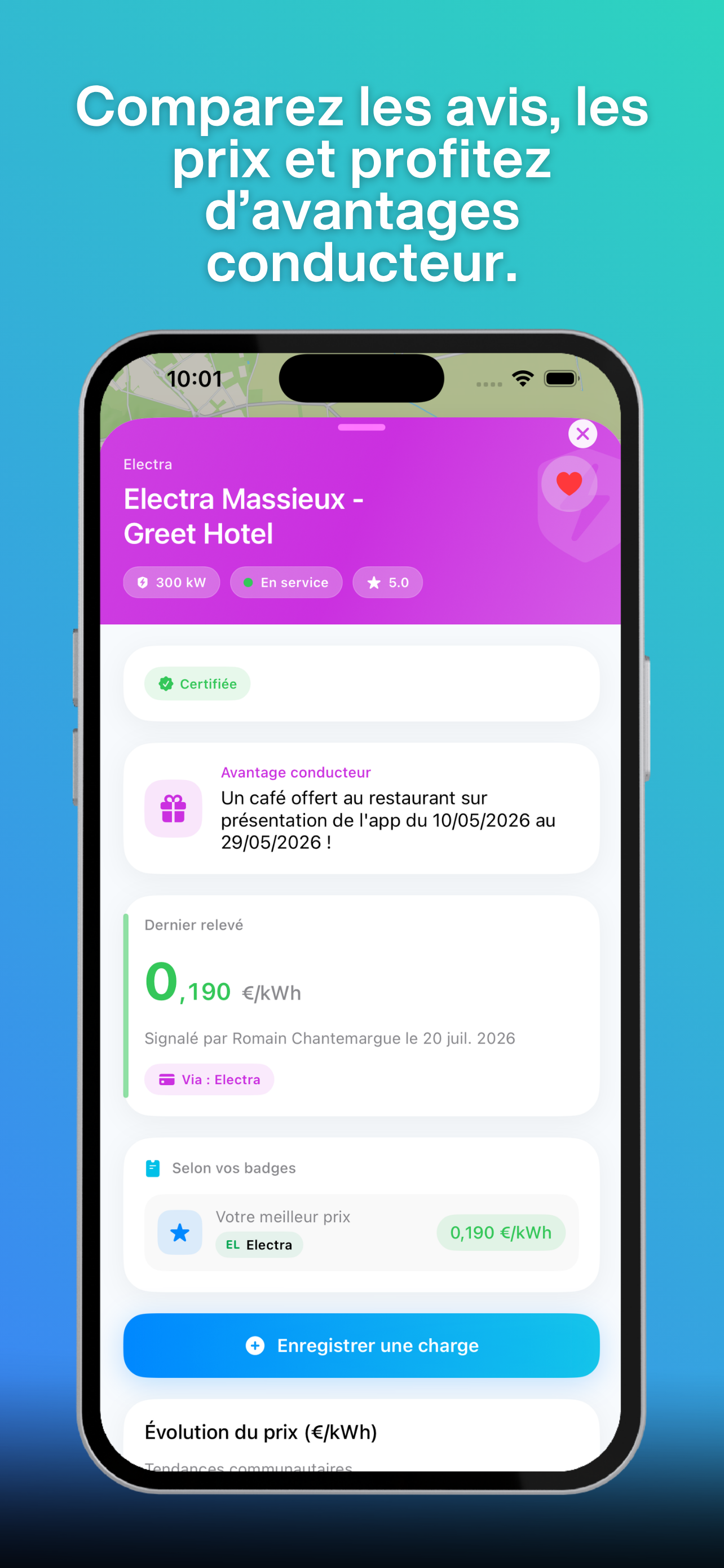 MyCharge - Bornes de recharge screenshot 3