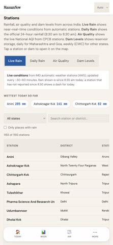 MausamNow iPhone screenshot 3