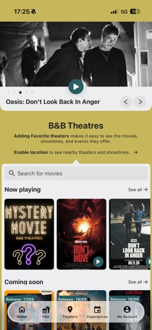 B&B Theatres Screenshot 2 of 8