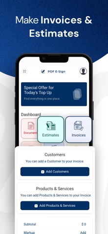 PDFEsign.com PDF E-Sign iPhone screenshot