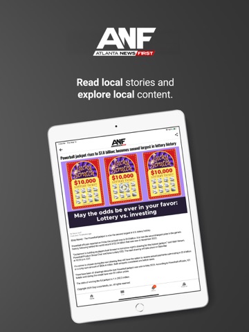 Atlanta News First iPad screenshot 3