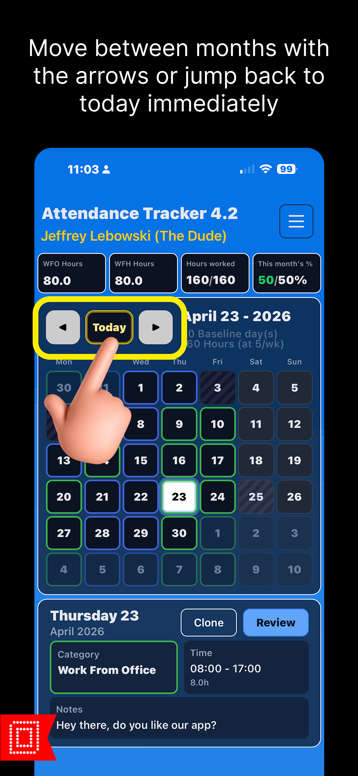 Attendance Tracker (AT) screenshot 5